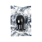 Анальная втулка TOYFA Basic S, TPE, чёрная, 6 см