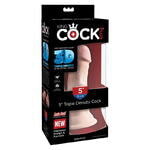 Фаллоимитатор на присоске King Cock Plus 5 Triple Density Cock - Flesh