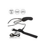 Компактный вибромассажер с управлением при помощи браслета Wristband Remote Curve