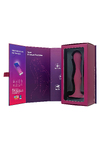 Фаллоимитатор Satisfyer Double Ball-R, силикон, бордовый, 18 см